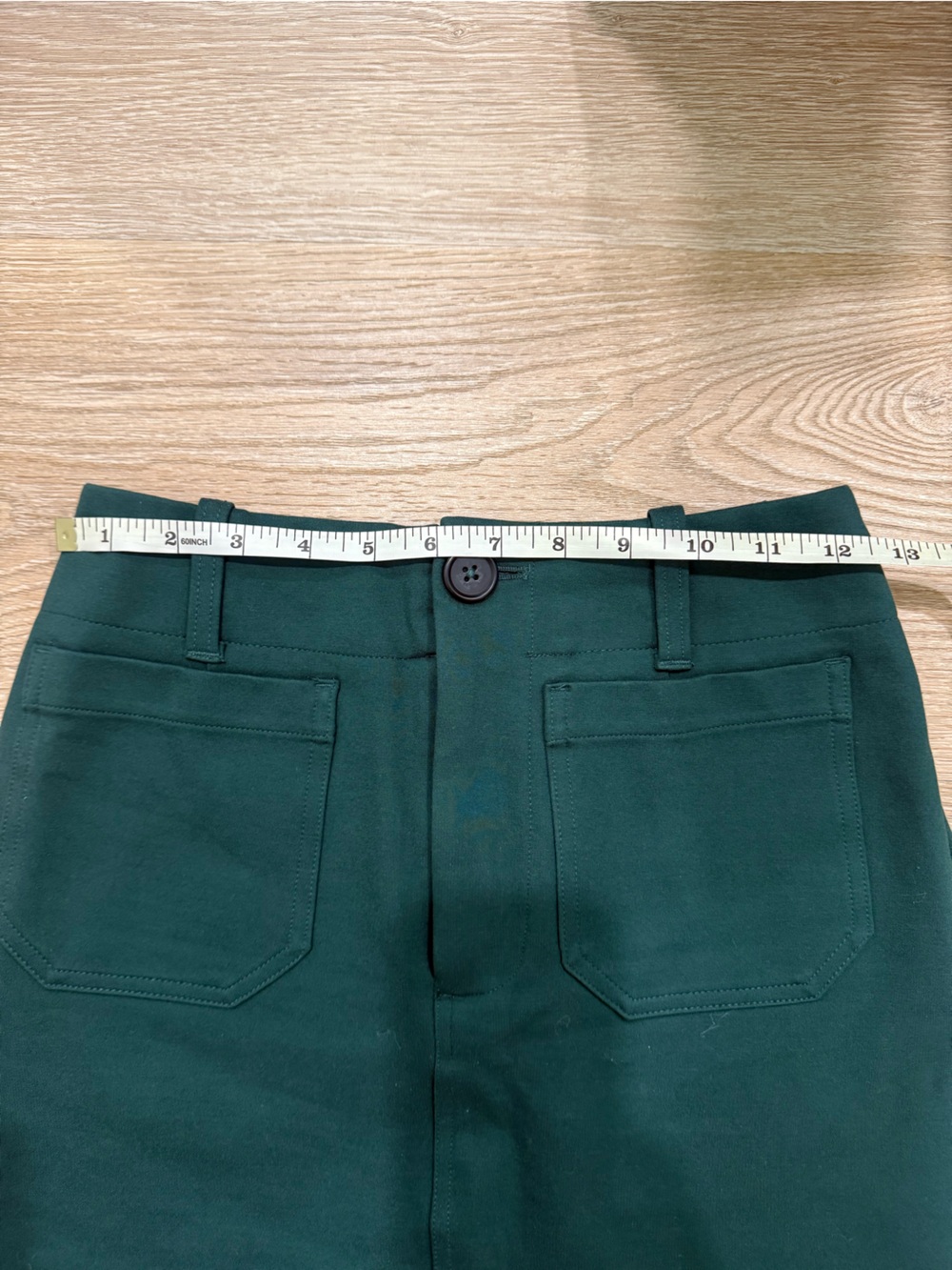 Anthropologie Maeve Colette Pencil Skirt Dark Green XXS - Picture 5 of 7